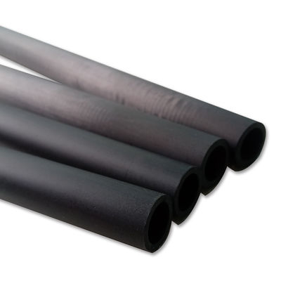 Schwarz UD Direkt Matte Niedrigbiegelung Tacos Kohlenstofffaser Tapered Tube für Snooker Cue