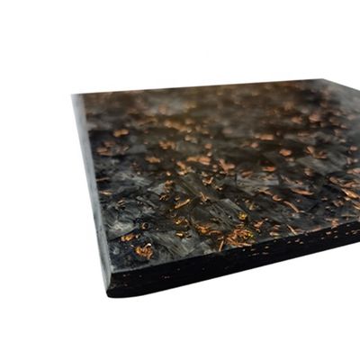 Glanzige/matte Schmiede-Goldfolie, Carbonfaserblech 50% Glanzige Gewebe-Schmiede-Muster