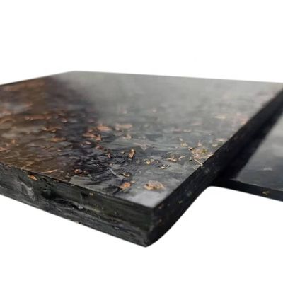 Glanzige/matte Schmiede-Goldfolie, Carbonfaserblech 50% Glanzige Gewebe-Schmiede-Muster