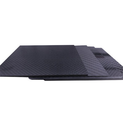 Kohlenstofffaserblech T700 von Toray Glanz/Matte/50% Glanzfläche für breite Anwendung