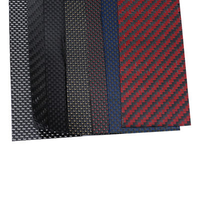 Hot Item Matte Metallic Brushed 3K Carbon Fiber Sheet Plate mit Schnitt 0,005% S-Gehalt