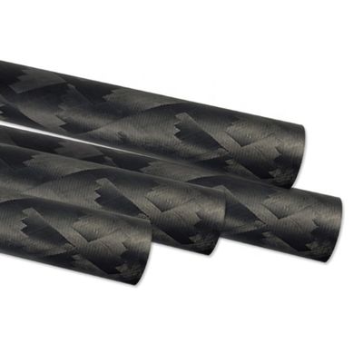 98% C-Gehalt Nichtflüchtige Kohlenstofffaser Hexagonalröhre 25mm 3K Kohlenstoff-Ovalröhre