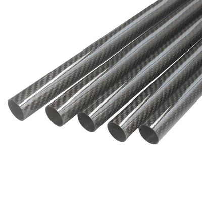 Ein vernünftiges Rohr aus 3k-Kohlenstofffasern mit einem H-Gehalt von 0,009% und einem N-Gehalt von 0,001%