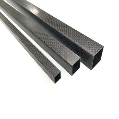 Nichtflüchtige 3Mm Quadratkarbonfaserrohre für die Schuhproduktion
