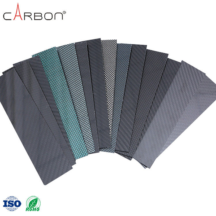 Hot Item Matte Metallic Brushed 3K Carbon Fiber Sheet Plate mit Schnitt 0,005% S-Gehalt